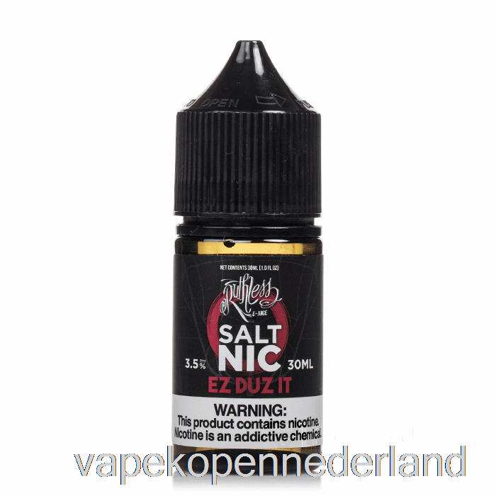 Vape Nederland Ez Duz It - Meedogenloos Zout - 30ml 20mg